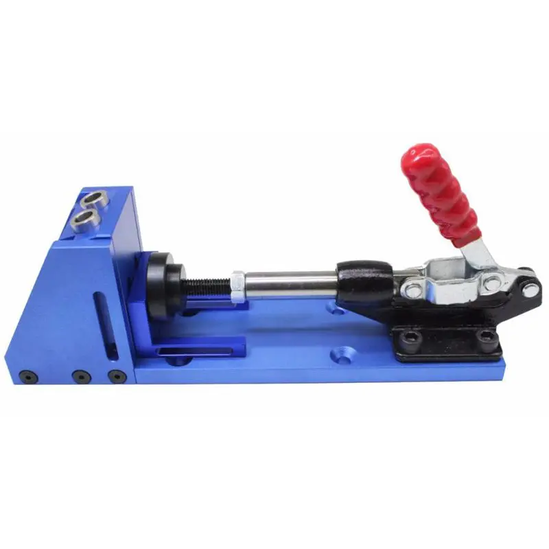 

Woodworking Guide Carpenter Kit System inclined hole drill tools clamp base Drill Bit Kit System Pocket Hole Jig Kit