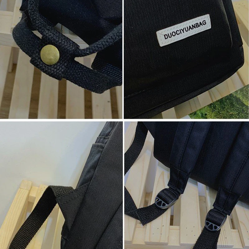 

Women's Bags Backpacks 2019 Fashion Brand Waterproof Large Capacity Vintage Nylon Schoolbag For Teenagers Girls Backpack Women