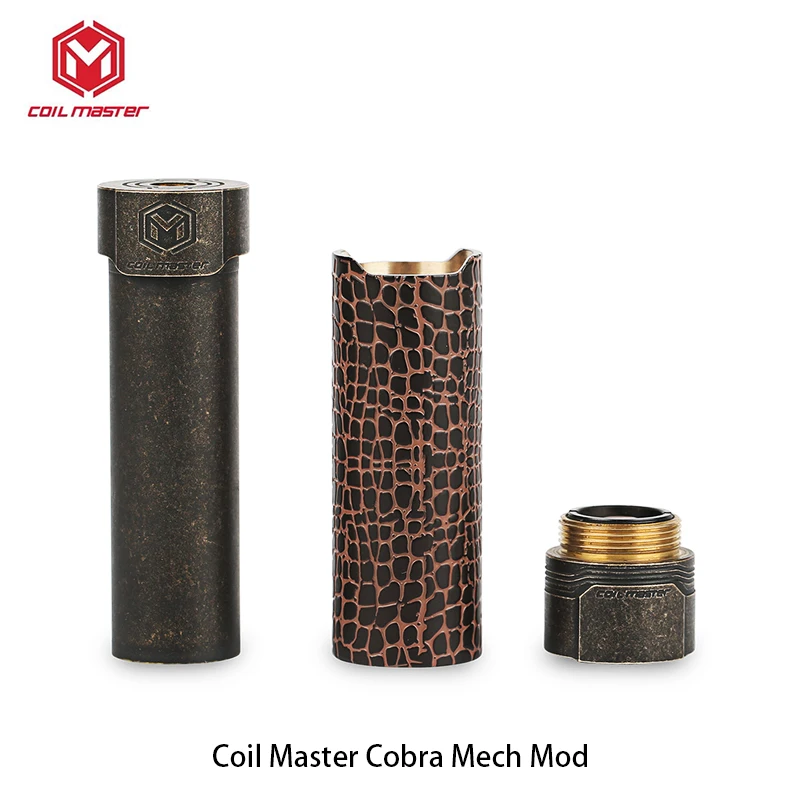 Coil Master Mech Mechanical Vape Mod Vaper Powered by 18650 Battery E-Cigarette Vapor Mods 510 Thread VS VGOD Pro | Электроника