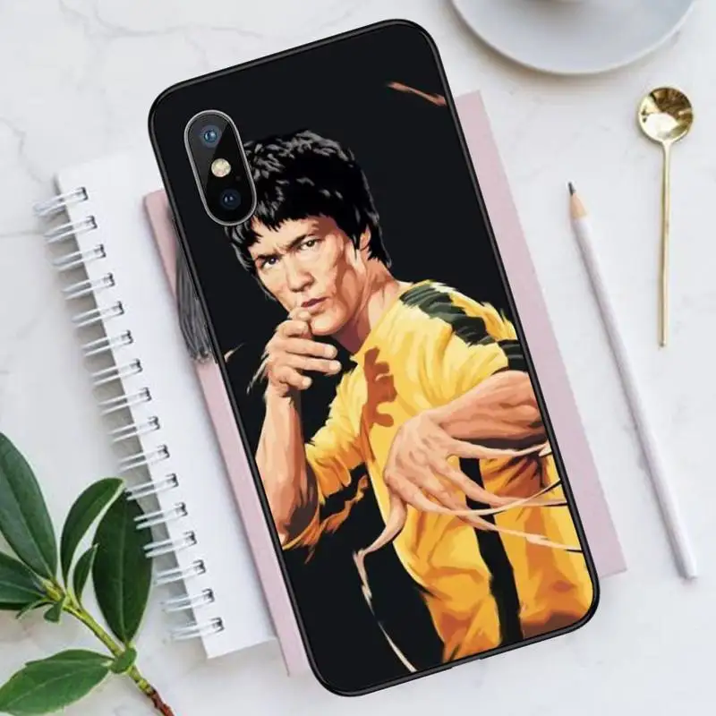 

Bruce Lee Phone Case for iPhone 11 12 mini pro XS MAX 8 7 6 6S Plus X 5S SE 2020 XR