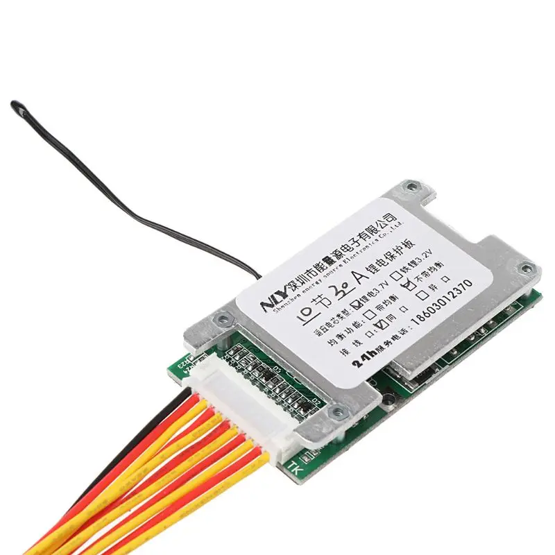 10S 36V 30A Battery Protection Board Li-ion Cell 18650 BMS PCB With Balance Function Dropship | Электронные компоненты и