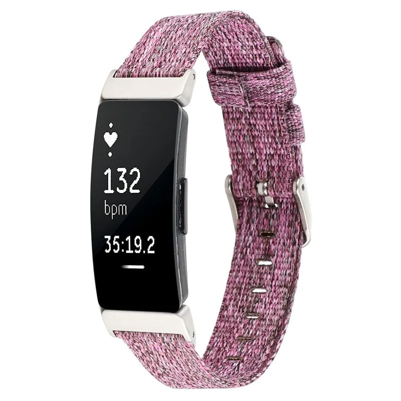 Нейлоновый ремешок для Fitbit Inspire HR Браслет Ремешок Для Inspire HR часы тканевый Браслет замена Смарт часы аксессуар петля