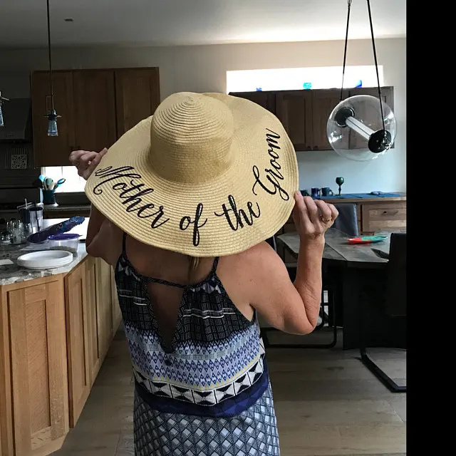 Подарок матери жениха подарок невесты широкополая пляжная шляпа от солнца