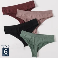6pcsset women panties low waist underwear female panties solid color underpants sexy lingerie pantys for woman briefs intimates