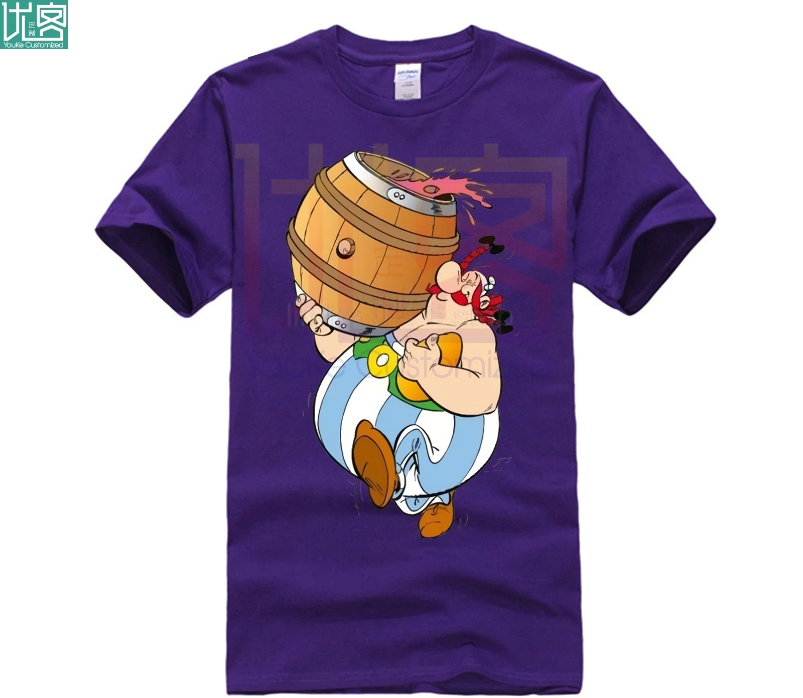 

Asterix & Obelix These Rugbymen Are Crazy Men's T-Shirt Short Sleeve T-shirt