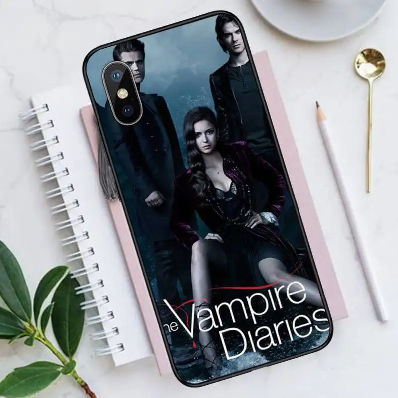 

American TV The Vampire Diaries Phone Cases for iPhone 11 12 pro XS MAX 8 7 6 6S Plus X 5S SE 2020 XR funda coque
