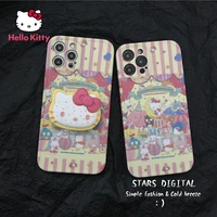 hello kitty case for iphone 13 13pro 13promax 12 12pro max 11 pro x xs max xr 7 8 plus phone cute case cover