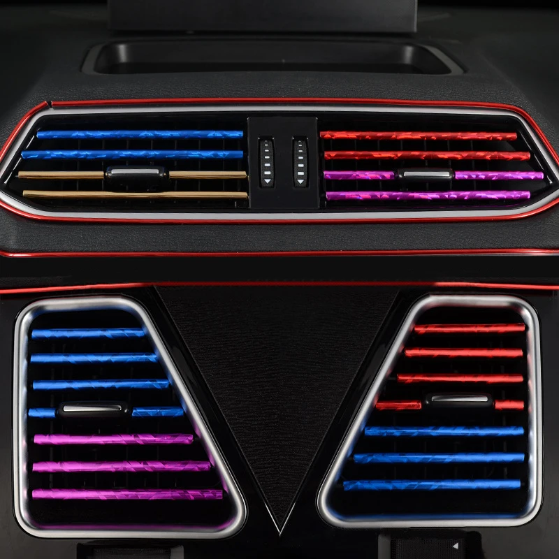 10 шт. авто-Стайлинг Литье для автомобиля вентиляционное отверстие DIY украшение