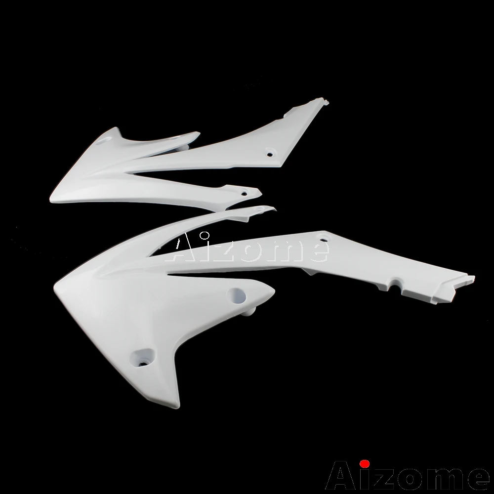 

White Dirt Bike Radiator Scoops Shrouds For Honda CRF250R 2010-2013 CRF450R 2009-2012 Motocross Radiator Shrouds