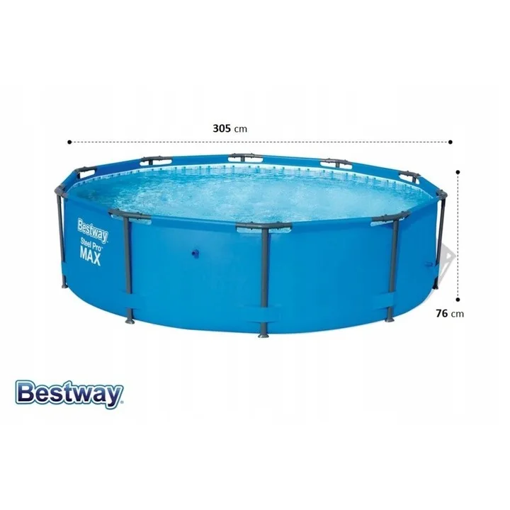 Каркасный бассейн Bestway 305х76 56406 8W1|Водные горки| |