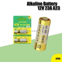 2pcs alkaline dry battery 12v 23a ca20 k23a l1028 23ae 21 a23 23ga watch batteri electronic toy disposable battery