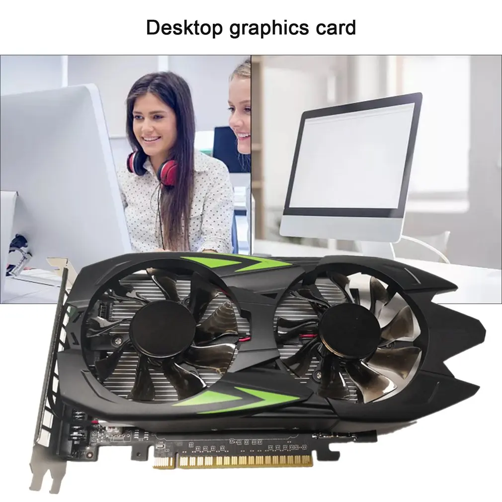 Видеокарта GTX1050Ti для настольного ПК 960 дюйма HDMI-совместимый интерфейс DVI и VGA