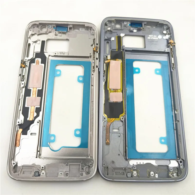 

S7 Edge G935F Middle Frame For Samsung Galaxy S7 G930F Phone Housing Chassis LCD Plate With Power Volume button