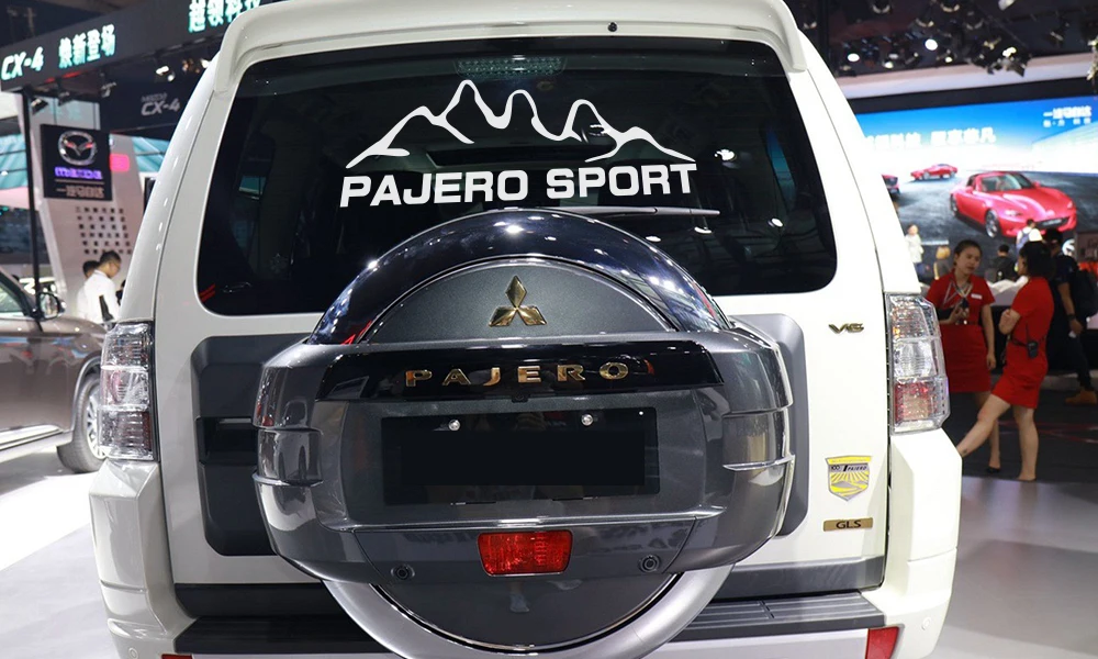 Автомобильные наклейки для Mitsubishi pajero sport Styling Виниловая пленка Авто наклейки своими руками Автомобильные украшения автомобильные принадлежности для тюнинга