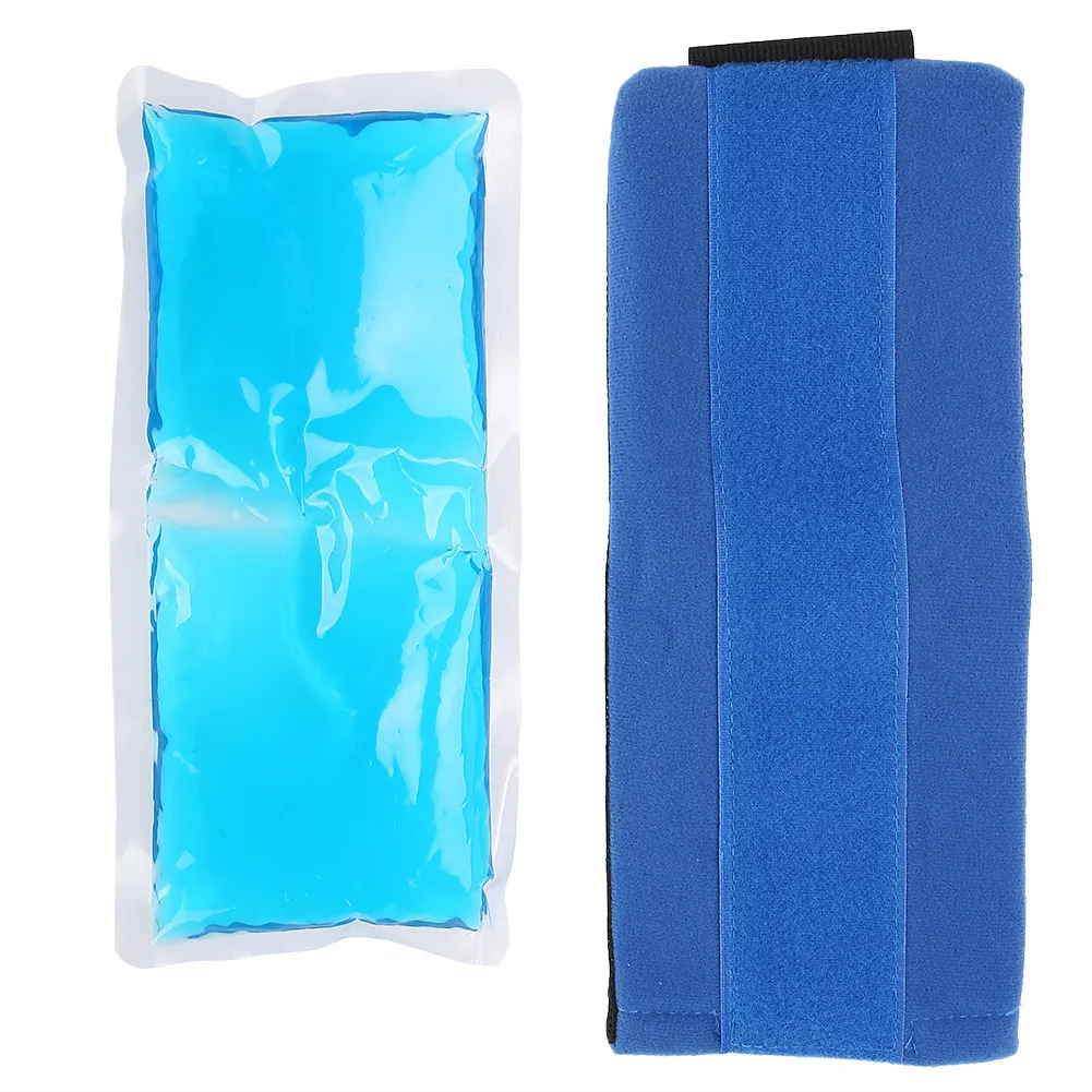 Профессиональный эластичный гелевый пояс для льда обертка с ремнем горячей и