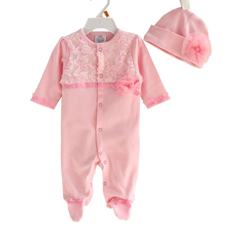 Хлопковые кружевные Гольфы с шапкой для новорожденных девочек новый весенне