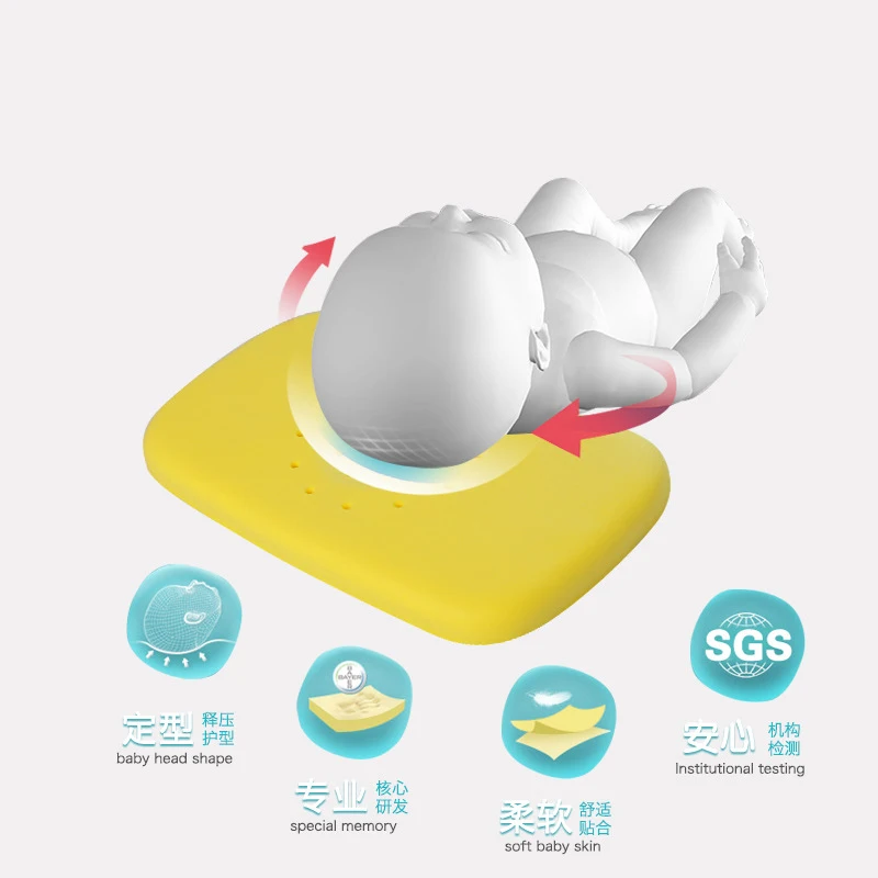 Подушка для ухода за ребенком подушка сна детей шеи кролика позиционер младенцев