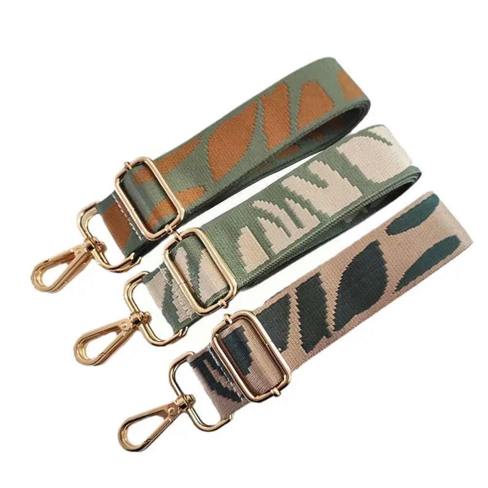 

Ladies Adjustable Shoulder Bag Strap Contrast Color Handle Webbing Trendy Women Bag Belt Replacement Bag Crossbody Belt R3O3