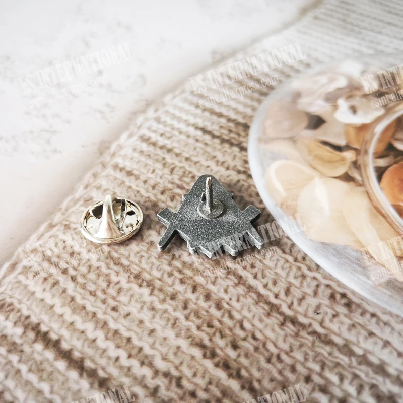 Оптом масонские значок булавки на лацканы масон вольный каменщик BLM51 Размер 1 9*2