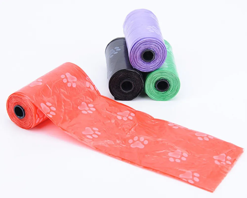 

10Roll 150pcs Degradable Pet Waste Poop Bags Dog Cat Clean Up Refill Garbage Bag Dog Poop Bag Waste Bags Dispenser Outdoor Clean