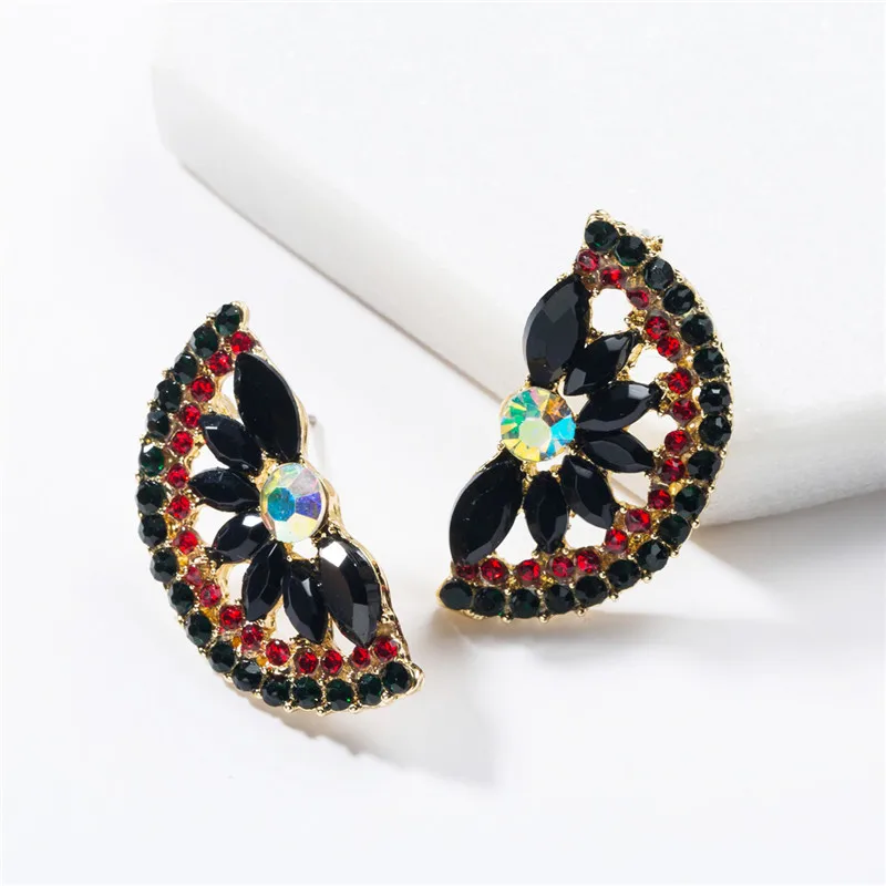 Летние модные ювелирные изделия 2019 крупные полукруглые акриловые серьги