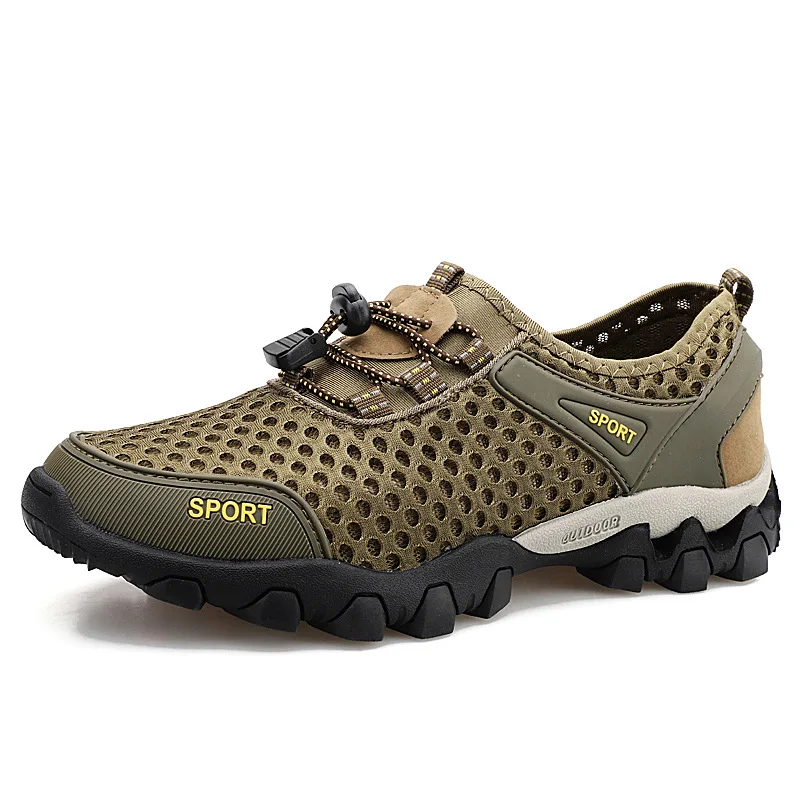 

2021 New Popular Casual Shoes Men Lac-up Lightweight Comfortable Mesh Breathable Walking Sneakers Man Tenis Feminino Zapatos