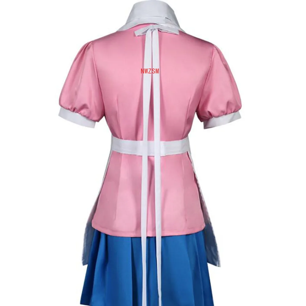 Униформа аниме Danganronpa Mikan Tsumiki Женский костюм для косплея |