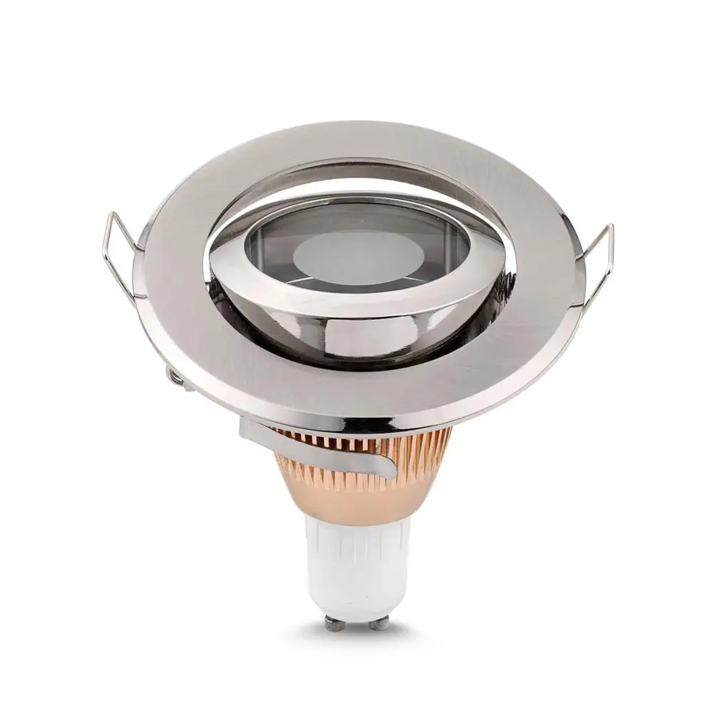 Бесплатная доставка 4 шт. Круглый Встраиваемый светодиодный потолочный