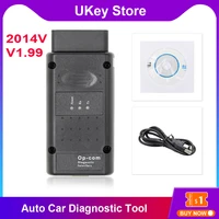 2014v v1 99 diagnostic tool with pic18f458 chip for opel cars obd obd2 scanner support read and clear fault codes