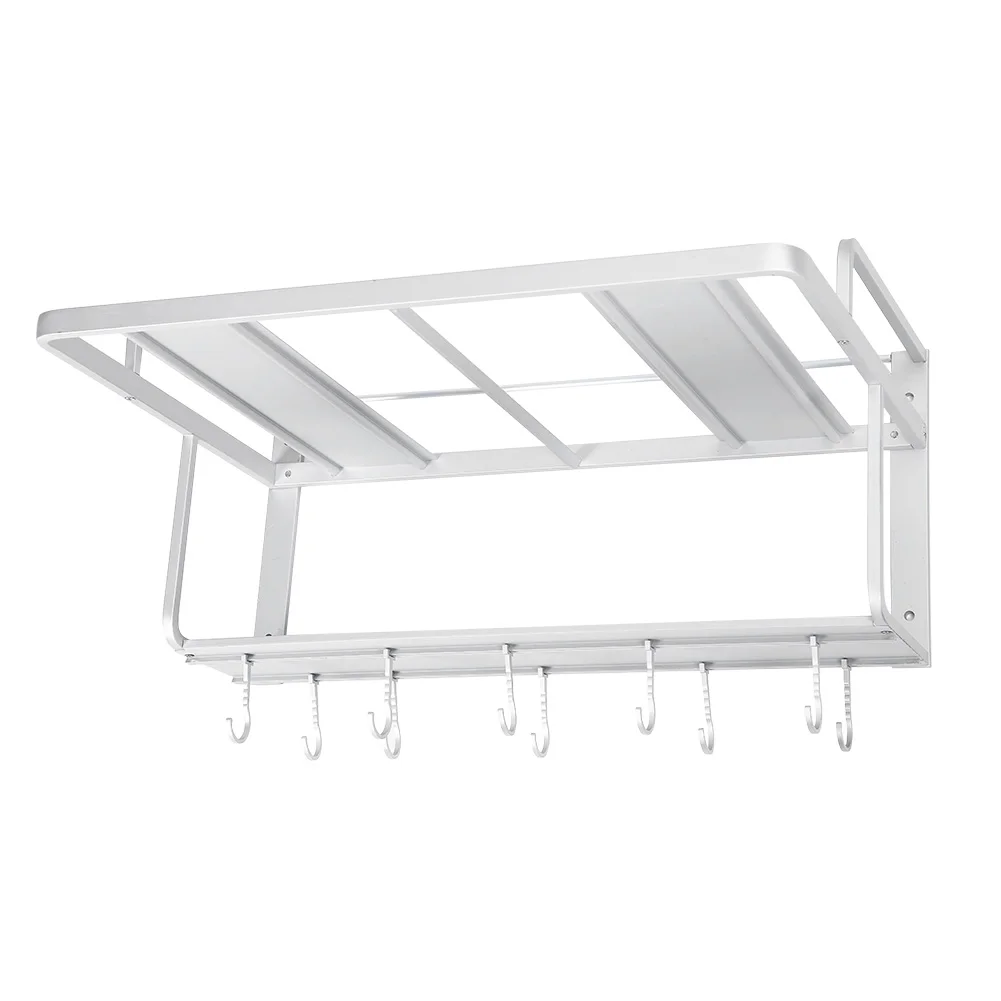 Космическая алюминиевая настенная двухслойная подвесная стойка для