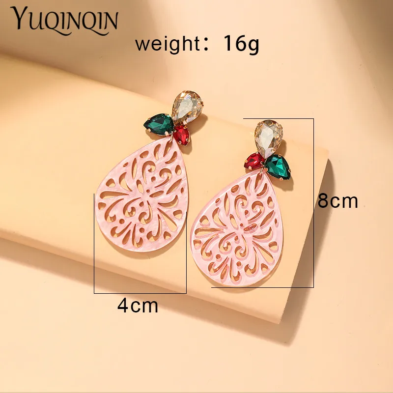 Классические бриллианты для женщин новые корейские модные украшения розовые