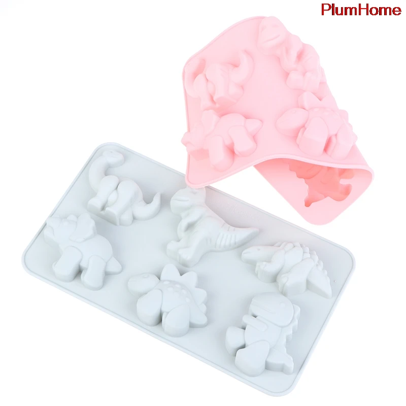 Силиконовые формы для торта в виде динозавра Детская мультяшная форма шоколада