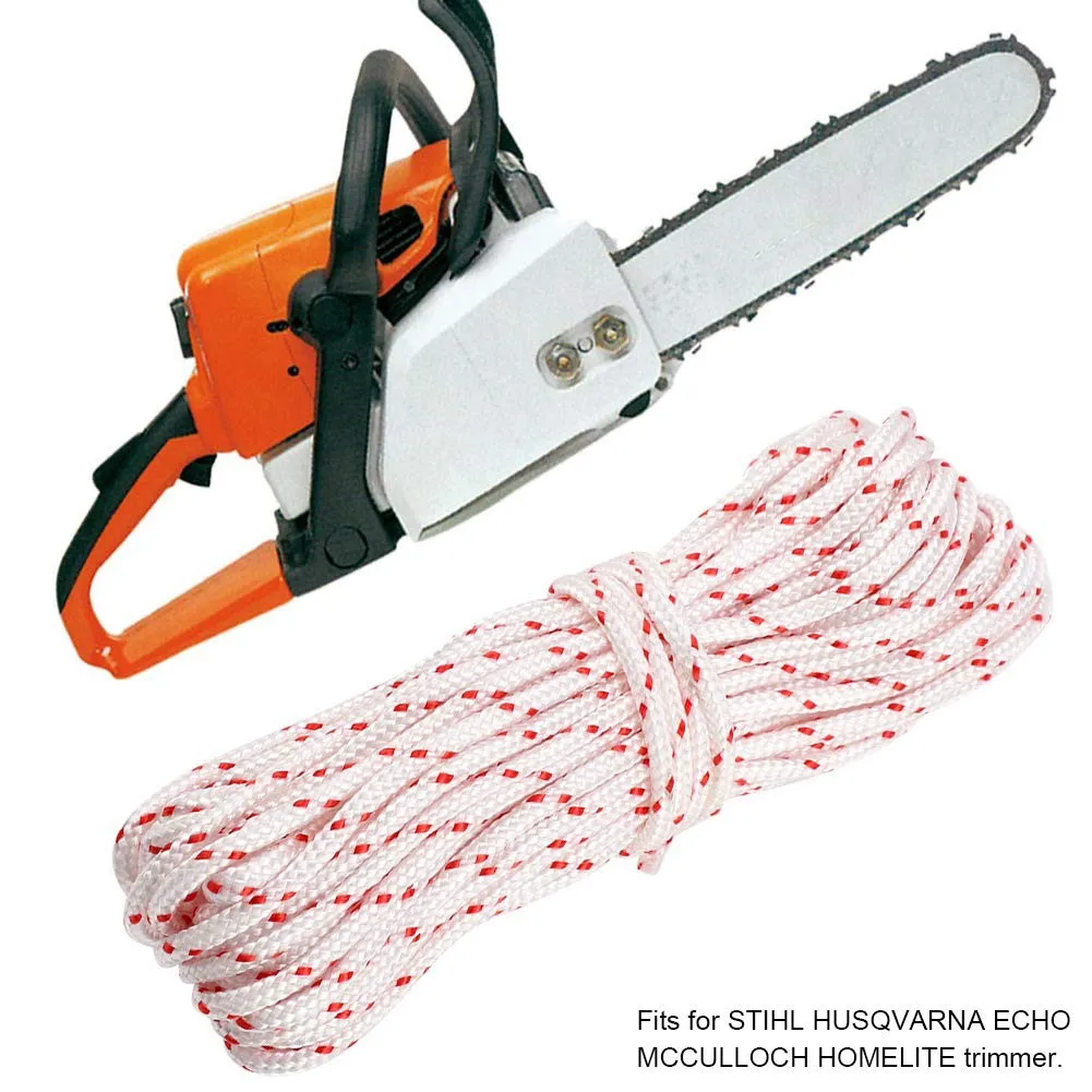 

10M 3,5mm Starter Pull Cord Recoil Rope For Stihl 020 028 032 034 AV Lawnmower 100% Brand New And High Quality