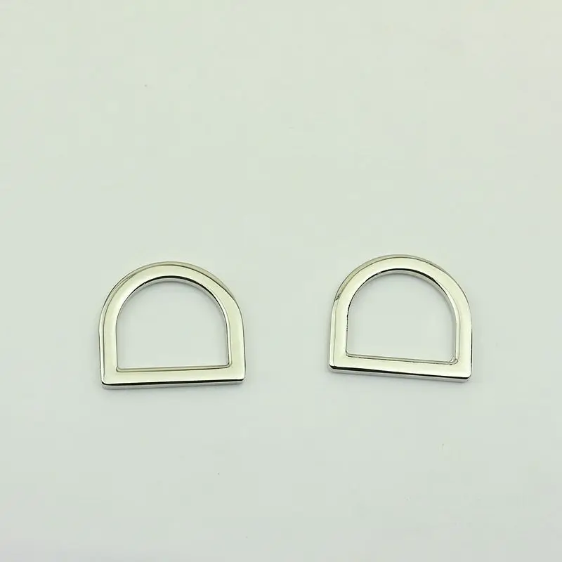 19mm Silver Gold Brass Diecast Metal O D Rings for Webbing Strapping Bags Handbag Dog Collar Hardware LeatherCraft Accessories