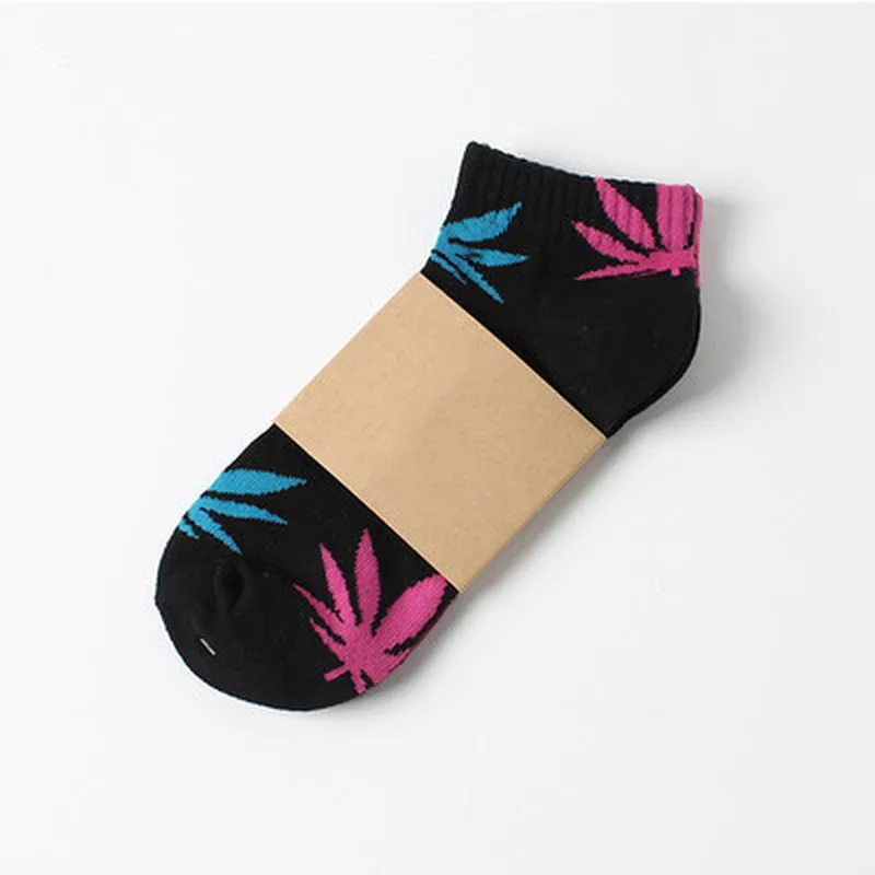 Helisopus летние новые мужские тапочки с Кленовым листом носки для отдыха короткие