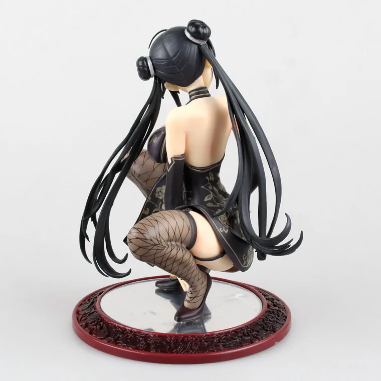 Привлекательная экшн фигурка Мисаки курехито скайтюб чонсам дэден бело черный 3