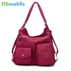 2022 новая водонепроницаемая женская сумка, двойная сумка на плечо, дизайнерские сумки, Высококачественная нейлоновая женская сумка S2060