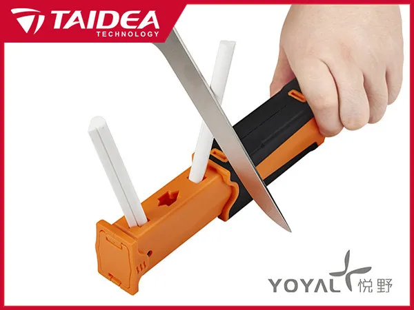 Taidea многофункциональная напольная точилка для керамических ножей портативный нож точилка из нержавеющей стали Складной нож заточка TY1406