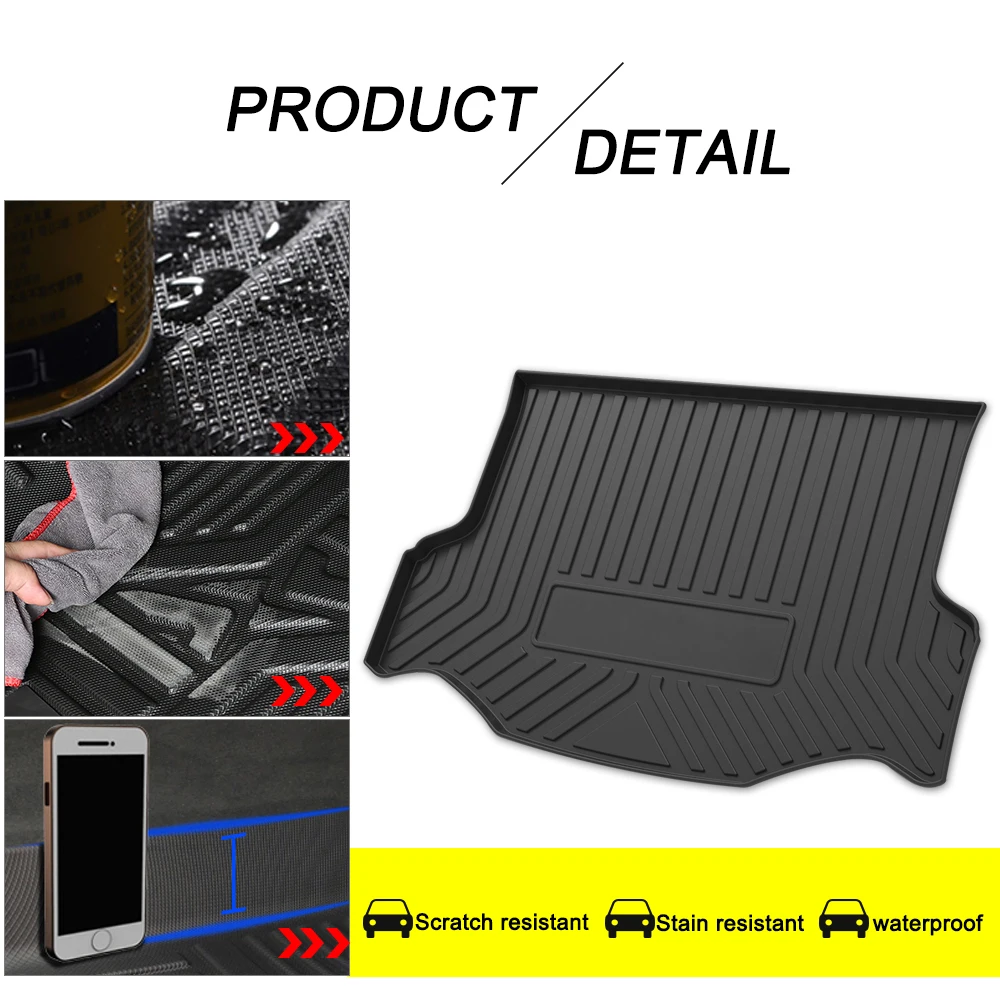 Miglior Tappetino Per Fodera Protettiva Per Bagagliaio Per Toyota RAV4 2013-2016 2017 2018 2019 TPE Bagagliaio Per Auto Impermeabile Coprisedile Per Bagagliaio