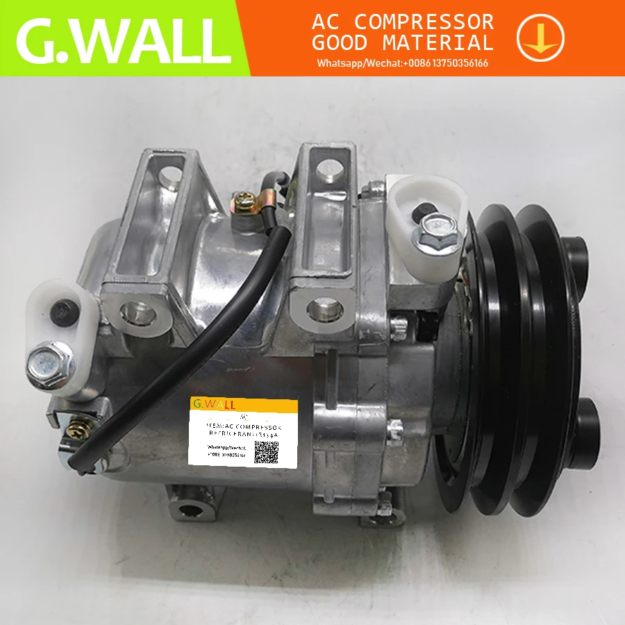Для компрессора кондиционера CR14 A/C для ISUZU D-MAX DMAX RODEO 8DH 2 5 3 0 2.5D 3.0TD 897369-4150 8973694150