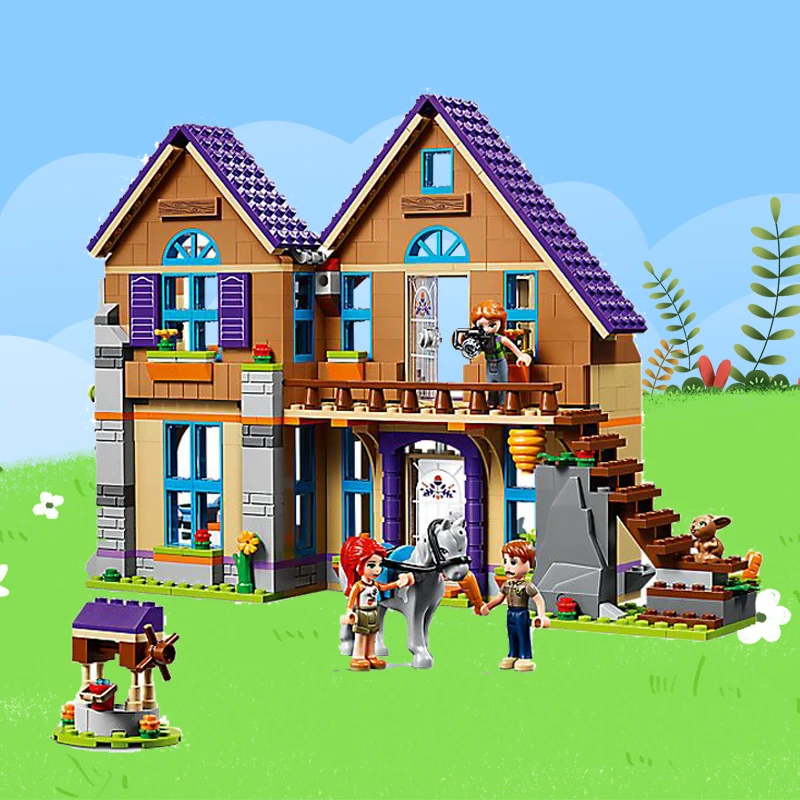 Heartlake city Girl вилла Миа домик дружбы дерево дом модель набор совместимых leginess Friends