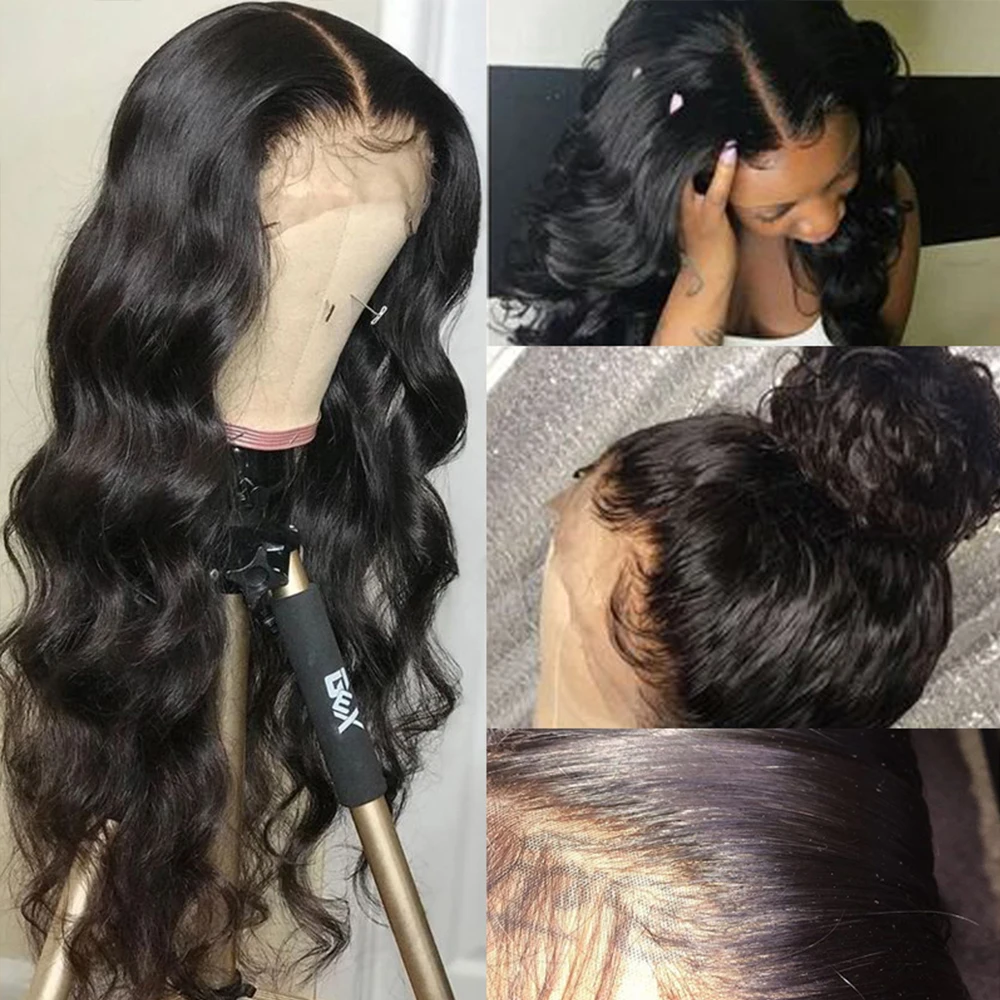 Малазийские Волосы пряди с закрытием кудрявые Прямые Натуральные пучки волос