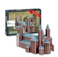 speyer tower architect learning 3d paper diy jigsaw puzzle model educational toy kits children boy gift toy