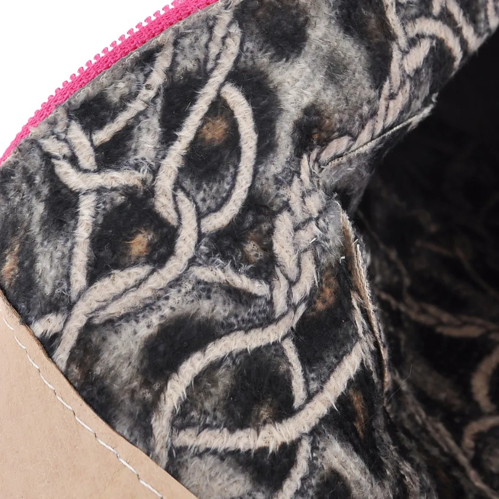 Женские ботинки с острым носком зеленый плюшевый ботильоны сохраняющие тепло