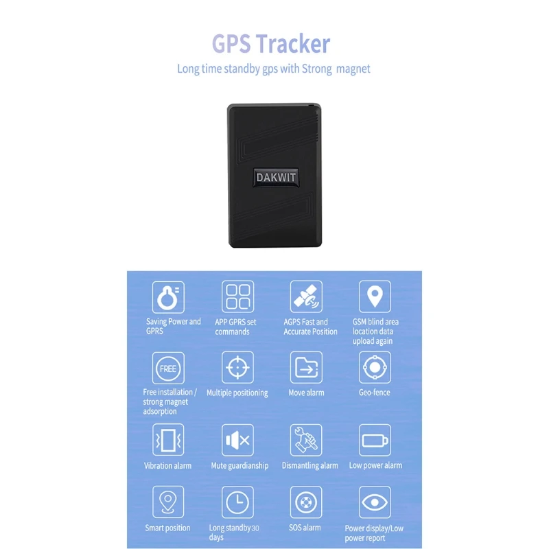 

TK600 with Magnet GPS Tracking Device Mini GSM GPS Car Tracker Real Time Locator Drop shipping