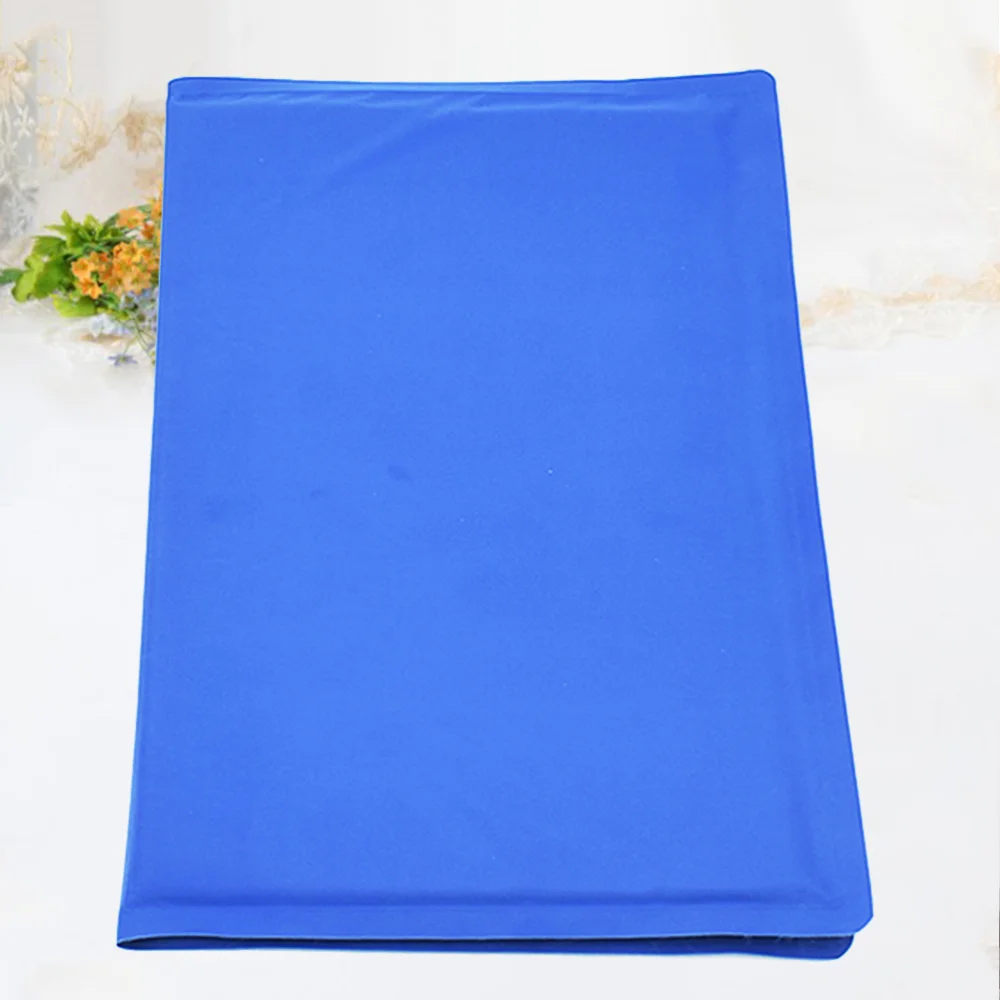 1Pc Summer Pet Cooling Pad Gel Cool Mat Waterproof Sleeping Heat Dissipation Dark Blue Size S | Дом и сад - Фото №1