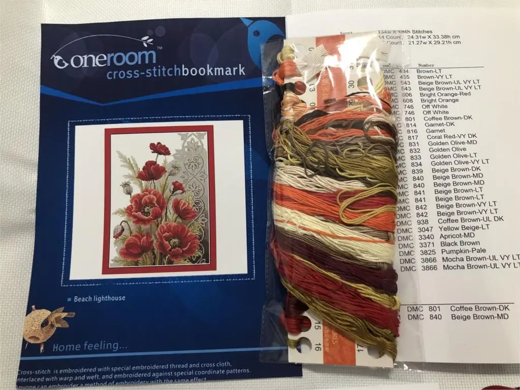 

Flowers towel cross stitch kit people 18ct 14ct UNprinting11ct count canvas stitches embroidery DIY handmade needlework