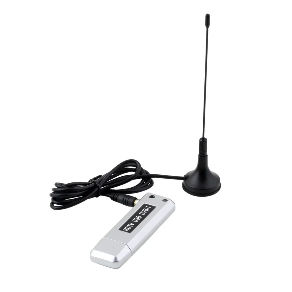 

USB 2.0 DVB-T Bandwidth Reception (6/7/8 MHz) Radio Digital TV Receiver HDTV Tuner Stick Antenna IR Remote Time-shifting