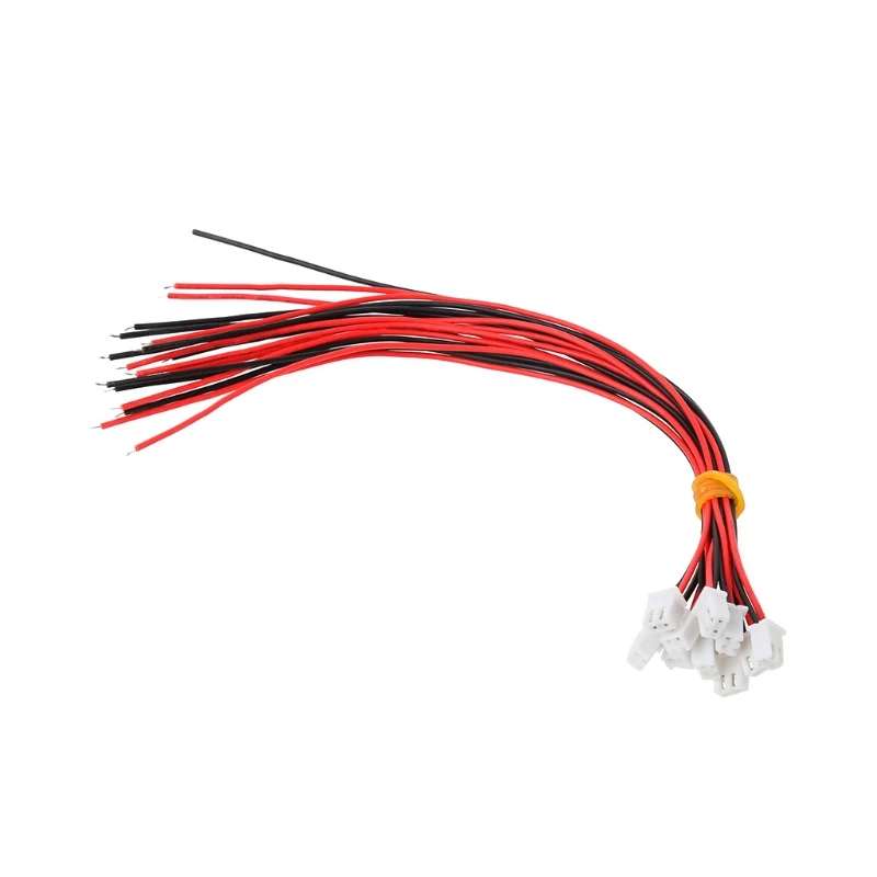 10 шт./партия 24AWG JST XH2.54 2 контактный вилка соединителя с проводом кабель 20 см