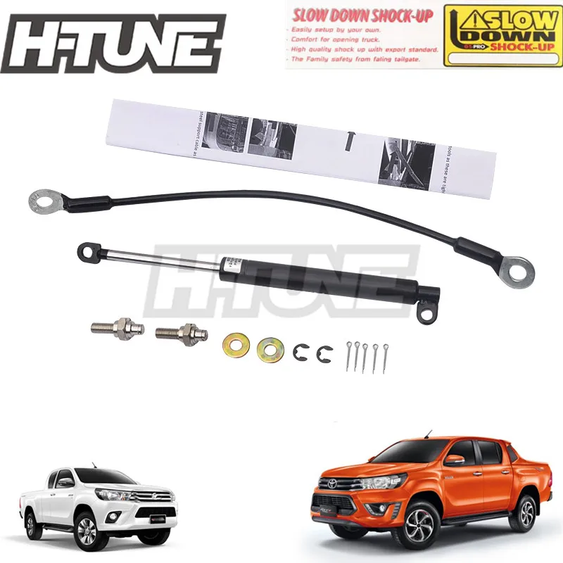 Задняя задняя дверь замедляющая амортизация подъемные газовые стойки для Hilux REVO